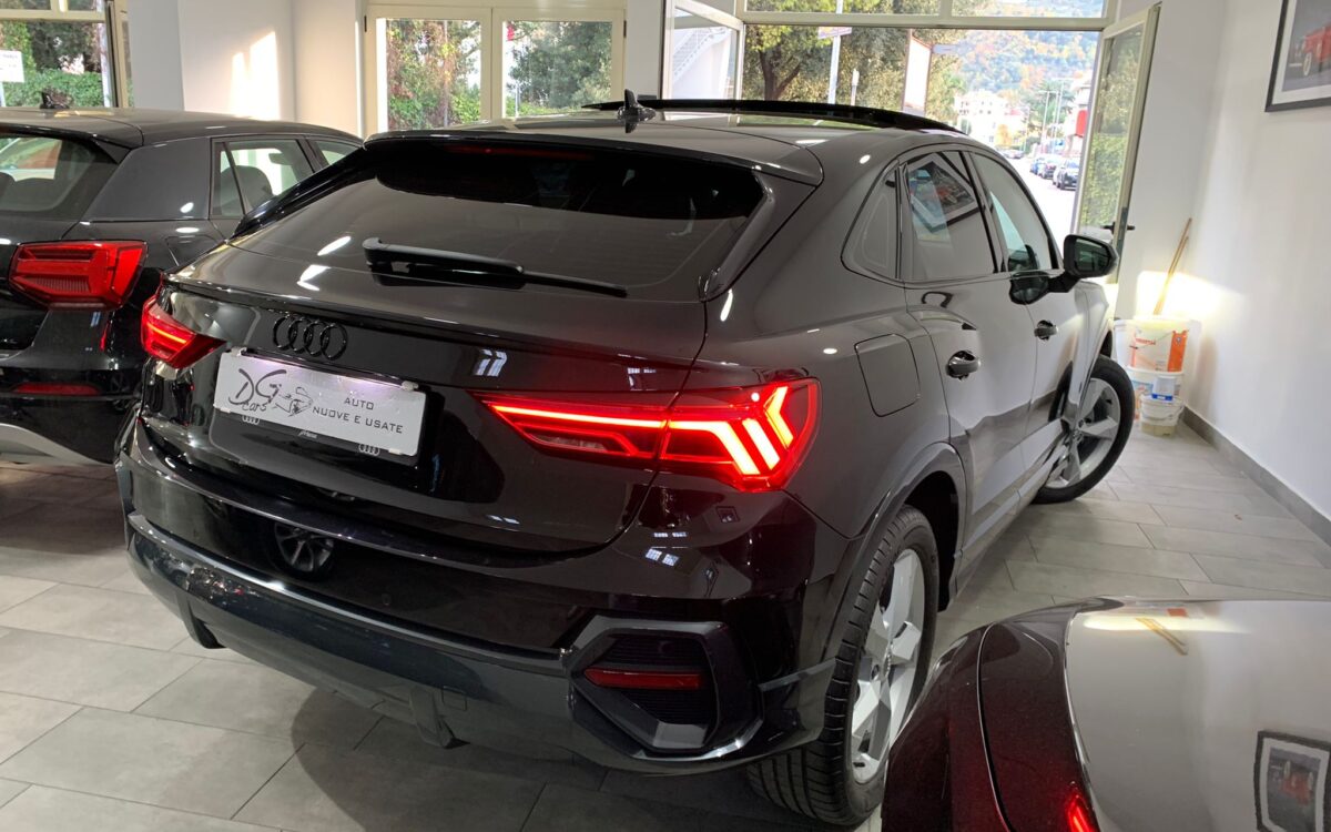 AUDI Q3 SPORTBACK S-LINE EDITION BLACK PACK LED-NAVI-TETTO - DG Cars srl